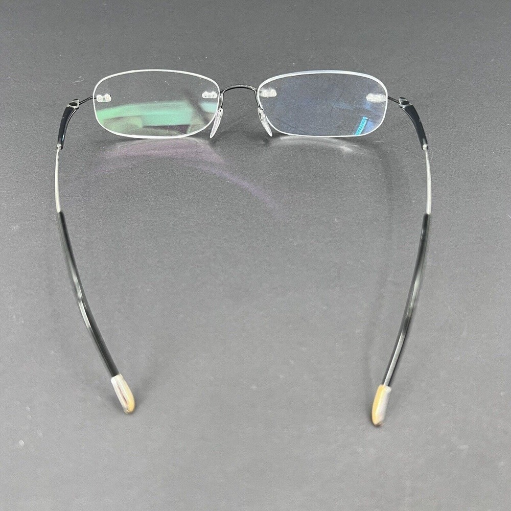 Silhouette Eyeglasses Rimless Frames Titanium Silver / Black - Picture 4 of 12